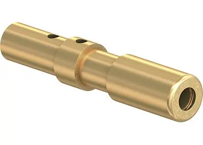 Produktfoto 1 von Staubli Kontakt für robusten Stromversorgungsstecker Buchse 5A, 8 A, 10 A Crimpkontakt 0.5 mm² 0.75 mm² CT-E1