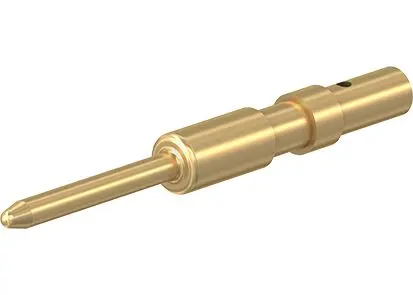 Staubli Kontakt für robusten Stromversorgungsstecker Stecker 5A, 8 A, 10 A Crimpkontakt 0.5 mm² 0.75 mm² CT-E1