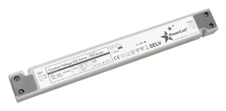 Produktfoto 1 von PowerLED LED-Treiber, 45 W 220V ac, 240 V ac LED-Treiber 3.75A, Ausgang 12V