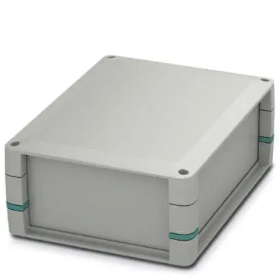 Produktfoto 1 von Phoenix Contact UCS Leiterplattengehäuse IP40, aus Polycarbonat Türkisgrün, Hellgrau