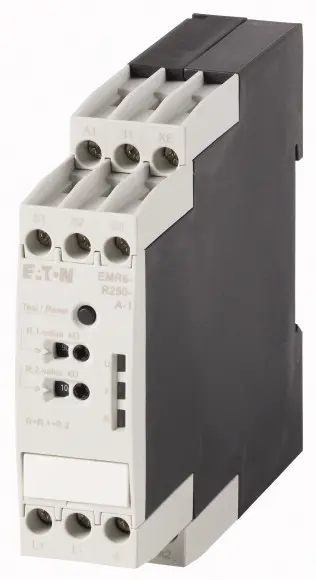 Produktfoto 1 von Eaton Überwachungsrelais 0 → 250 V AC, 0 → 300V dc 3-phasig DIN-Schienen