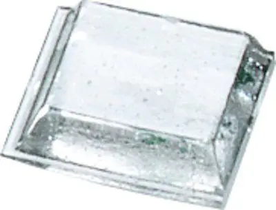 Produktfoto 1 von 3M SJ5300 Selbstklebende Füße, Konisch viereckig, 3.1 mm, ø 19.9 mm, Polyurethan, L. 12.7 mm, B. 12.7Zoll, 66 °C max.