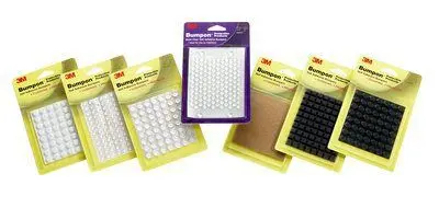 Produktfoto 1 von 3M SJ5300 Selbstklebende Füße, Halbkugelförmig, 2.2 mm, ø 7.94 mm, Polyurethan, 66 °C max.