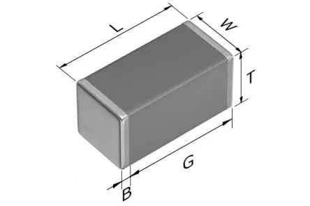 TDK, CGA, Oberfläche Keramik-Vielschichtkondensator C0G, 150 pF ±5 % / 630V dc, Gehäuse 1206, AEC-Q200