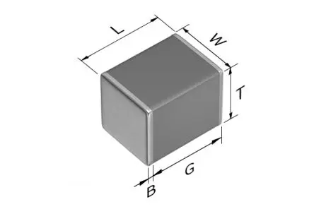 Produktfoto 1 von TDK, C, Oberfläche Keramik-Vielschichtkondensator C0G, 15 nF ±5 % / 630V dc, Gehäuse 1210