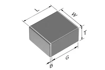 TDK, C, Oberfläche Keramik-Vielschichtkondensator C0G, 68 nF ±5 % / 630V dc, Gehäuse 2220
