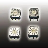 Produktfoto 1 von Nidec Components SH-7000 Drehschalter Oberfläche SMD Gull-Wing