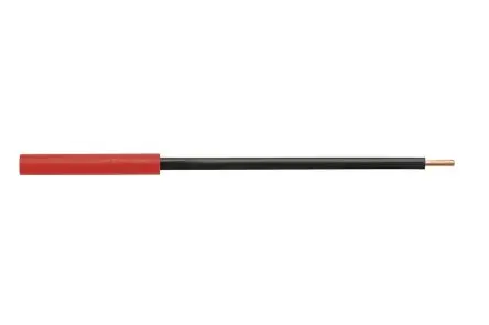 Produktfoto 1 von Schutzinger Buchse für Laborstecker Rot Kupfer Nickel 1000V