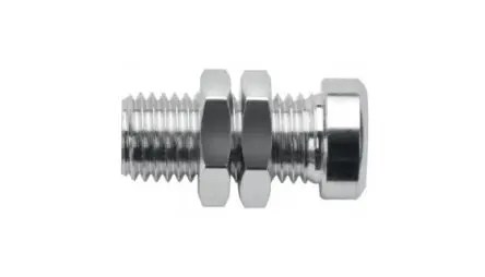 Produktfoto 1 von Schutzinger 4 mm Buchse Silber Buchse für Laborstecker, Kontakt Nickel, 33 V ac, 70V dc 32A