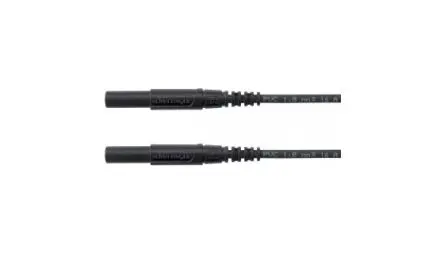 Produktfoto 1 von Schutzinger Messleitung 16A Stecker, Schwarz Polyvinylchlorid-isoliert 2 m, 1kV
