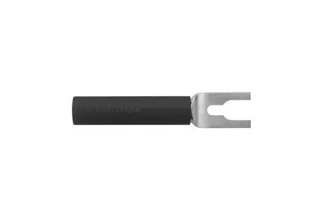 Produktfoto 1 von Schutzinger 4 mm Buchse Schwarz Buchse für Laborstecker, Kontakt Nickel, 1000V 20A