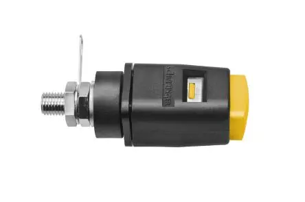 Produktfoto 1 von Schutzinger Kontaktstift, Gelb, 33 V ac, 70V dc