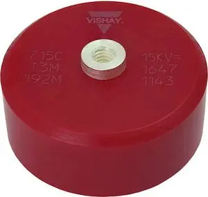 Produktfoto 1 von Vishay 715C50KT SLCC Keramikkondensator, 560 pF, 34kV dc, N4700, Schraubanschlussklemme, ±20 % 85 °C Geformtes