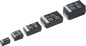 Produktfoto 1 von Vishay 293D Tantal-Elektrolytkondensator, Tantal, 10 μF, 20V dc, Oberfläche, -10 %, Gehäuse 7343-31, 125 °C, AEC-Q200