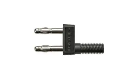 Produktfoto 1 von Schutzinger Bananenadapter Schwarz Nickel 30 V ac, 60V dc