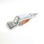 Produktfoto 1 von Mueller Electric Edelstahl 43 mm Krokodilklemme, Schwarz