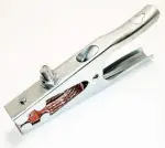 Produktfoto 1 von Mueller Electric Stahl zinkplattiert 57 mm Krokodilklemme, Schwarz