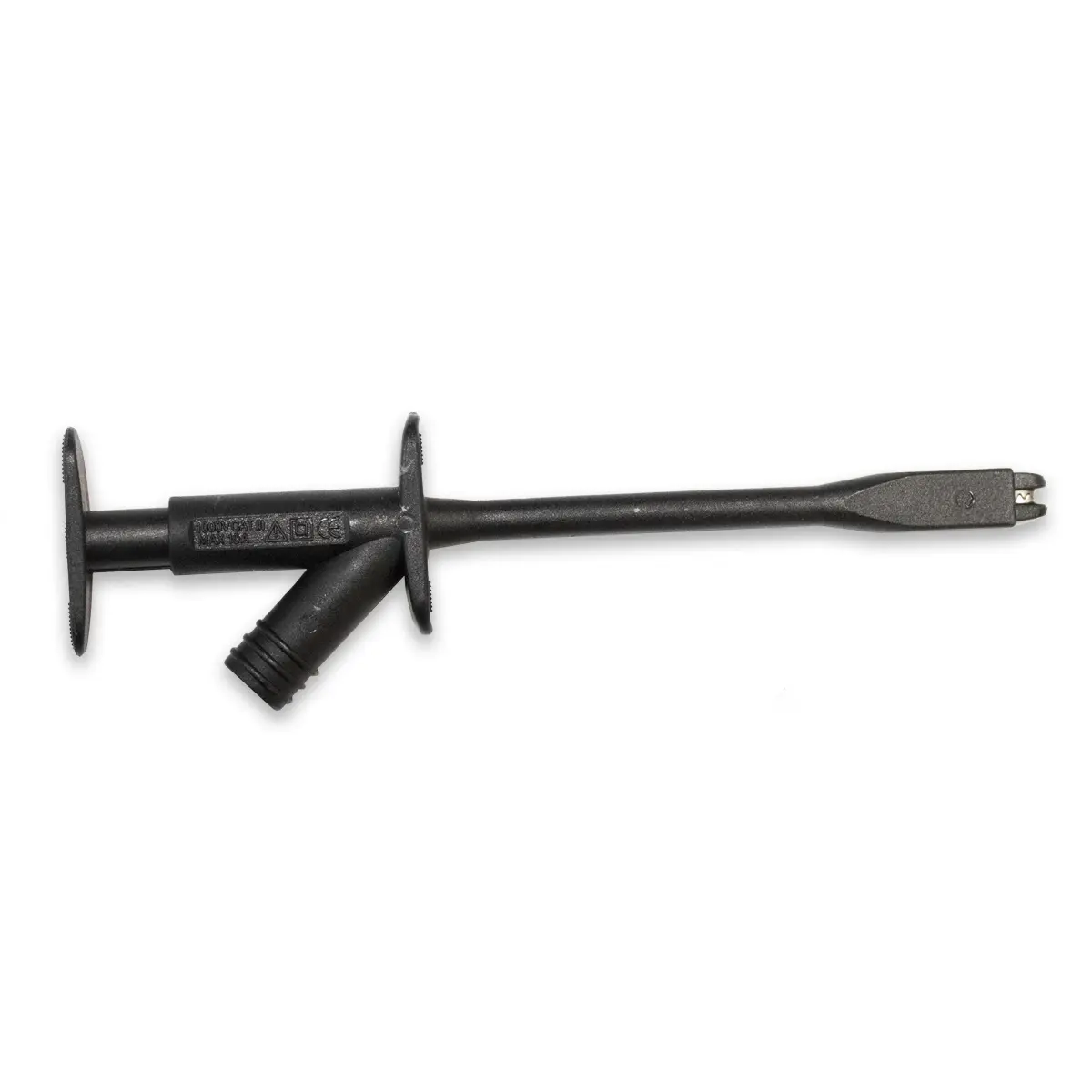 Produktfoto 1 von Mueller Electric Edelstahl 18 mm Krokodilklemme, Schwarz Polypropylen Isoliert
