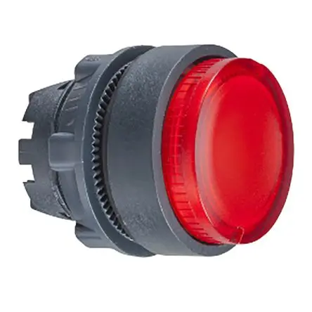 Produktfoto 1 von Schneider Electric Harmony XB5 Drucktastenkopf Ø 22 mm, Rot Tastend Rund Rund Kunststoff, IP66
