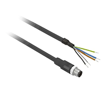 Produktfoto 1 von Telemecanique OsiSense XS & XT Sensor-Betätigungselementkabel, M12 Stecker / Stecker, Länge 2 m