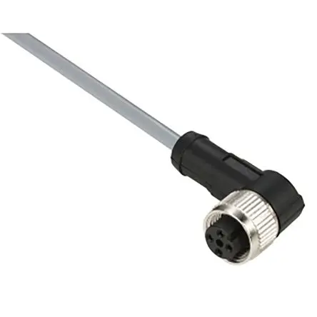 Produktfoto 1 von Telemecanique OsiSense XM, 4-polig Sensor-Betätigungselementkabel, Rechtwinklig Buchse 4 / Nicht abgeschlossen, Länge 5