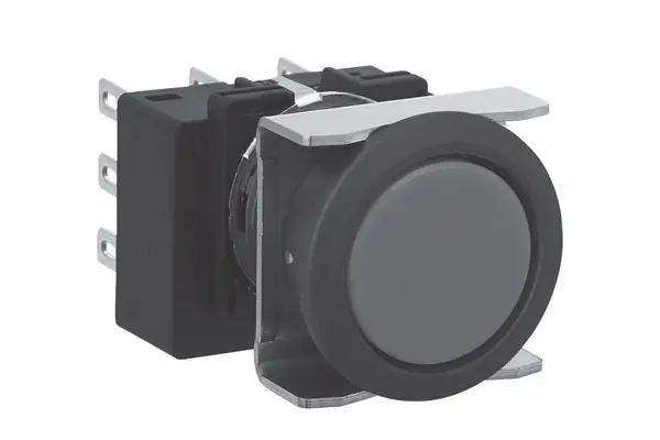 Produktfoto 1 von Idec LB Druckschalter Beleuchtet Tastend Ø 16 mm, 2-poliger Umschalter 30 V dc 125 V ac, IP65