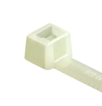 Produktfoto 1 von HellermannTyton T80R Nylon 6.6 Kabelbinder Nicht lösbar Natur 4.7mm x 205 mm