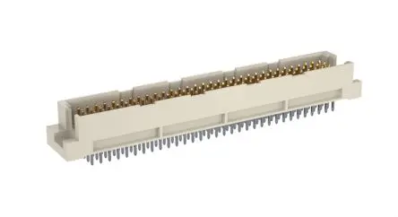 Produktfoto 1 von Fischer ERNIPRESS Klasse C2 DIN 41612 Stecker Gerade, 128-polig / 4-reihig, Raster 2.54 mm Raster Stecker