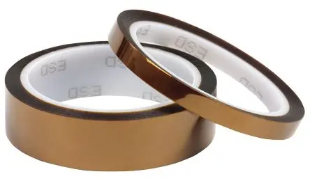 Produktfoto 1 von EUROSTAT ESD Klebeband, Braun, Silikonkleber, Polyamid, Nichtleitend, 33 m x 25mm