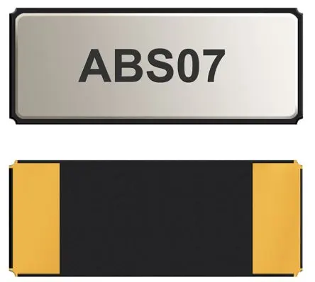 Produktfoto 1 von Abracon 32.768 kHz Quarzmodul, Oberfläche, ±20 ppm, 6 pF, B. 1.5mm, H. 0.9 mm, L. 3.2 mm, SMD, 2-Pin