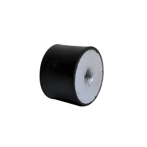 Produktfoto 1 von RS PRO Gummi Vibrationsdämpfer, Innengewinde-Puffer M12, Ø 50mm x 50mm, 60 Shore A