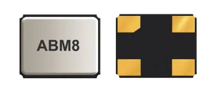 Produktfoto 1 von Abracon 25 MHz Quarzmodul, Oberfläche, ±20 ppm, 18 pF, B. 2.5mm, H. 0.8 mm, L. 3.2 mm, SMD, 4-Pin