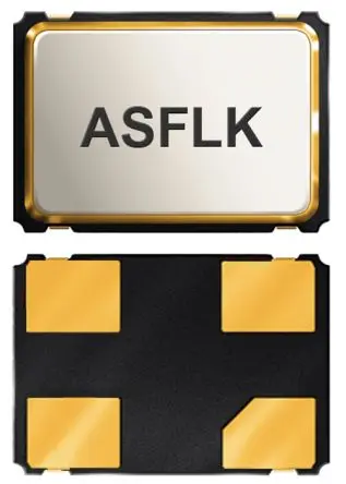 Produktfoto 1 von Abracon Oszillator,XO, 32.768kHz, ±20 ppm, CMOS TTL, SMD, 4-Pin, 3.3 V, Oberfläche