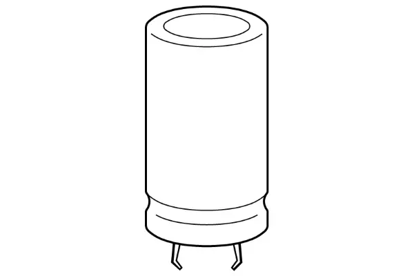 Produktfoto 1 von EPCOS B41231 Snap-In Aluminium-Elektrolyt Kondensator 33000μF ±20% / 25V dc, Ø 30mm x 50mm, +85°C
