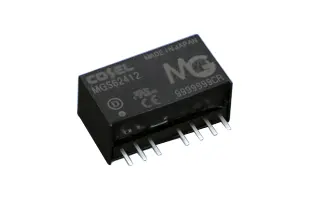 Cosel MGF DC/DC-Wandler 10.5W 24 V dc IN, 15V dc OUT / 700mA PCB-Montage 1kV dc isoliert