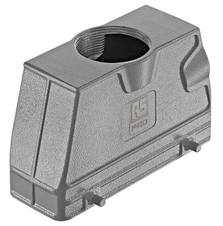 Produktfoto 1 von RS PRO B Housing Kappe für robusten Stromversorgungsstecker 2 Hebel 2, Kabel 24B Steckverbinderkappe, IP65