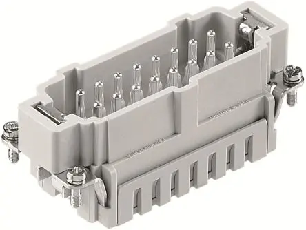 Produktfoto 1 von RS PRO RS PRO E Industrie-Steckverbinder Kontakteinsatz Stecker, 16-polig 16A, Panel, Steckverbindereinsatz