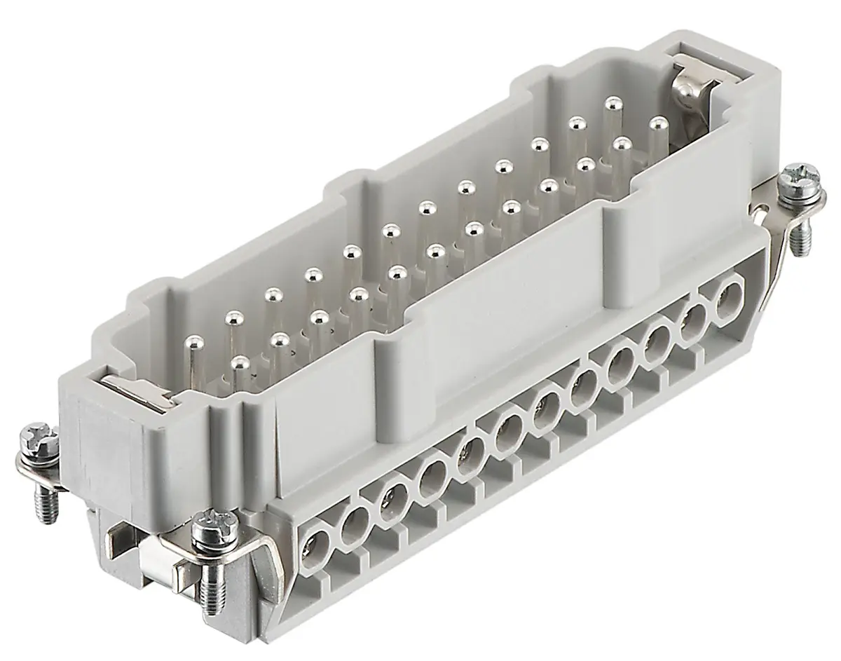 Produktfoto 1 von RS PRO Industrie-Steckverbinder Kontakteinsatz, 24-polig 16A Stecker, Schrauben