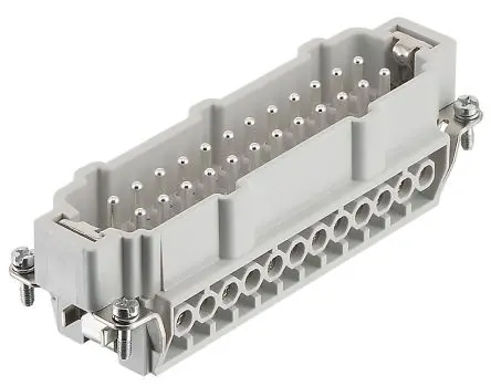 Produktfoto 1 von RS PRO RS PRO E Industrie-Steckverbinder Kontakteinsatz Stecker, 24-polig 16A, Panel, Steckverbindereinsatz