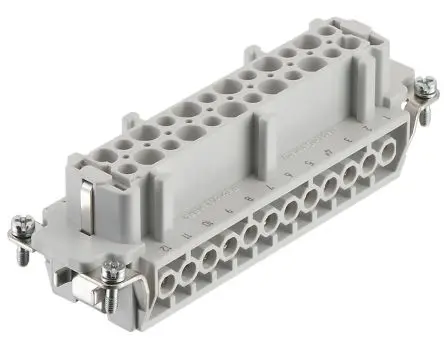 Produktfoto 1 von RS PRO RS PRO E Industrie-Steckverbinder Kontakteinsatz Buchse, 24-polig 16A, Panel, Steckverbindereinsatz