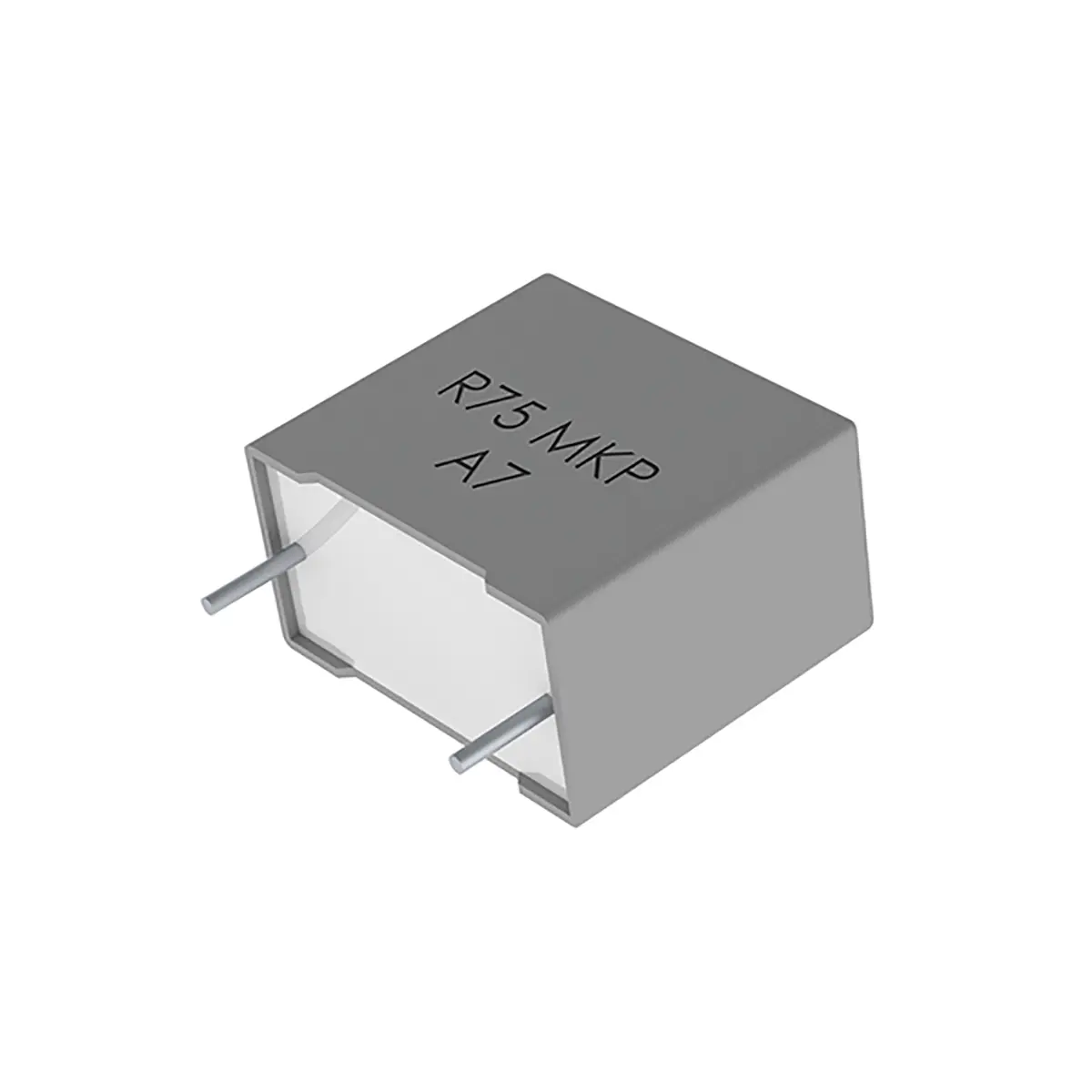 Produktfoto 1 von KEMET R75 Folienkondensator 10μF ±5% / 220 V ac, 400 V dc, THT Raster 37.5mm