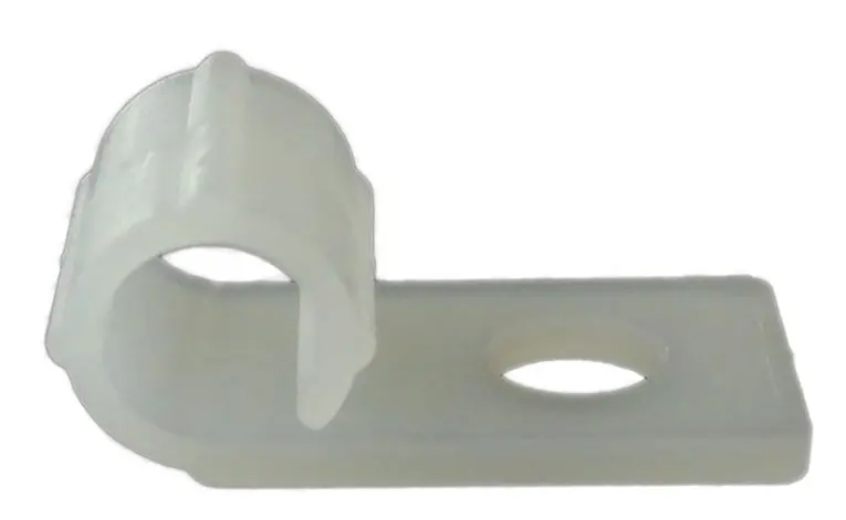 Produktfoto 1 von RS PRO Kabelhalter  zum Schrauben, Kabel-Ø 6mm Nylon 10,3 mm x 21.2mm