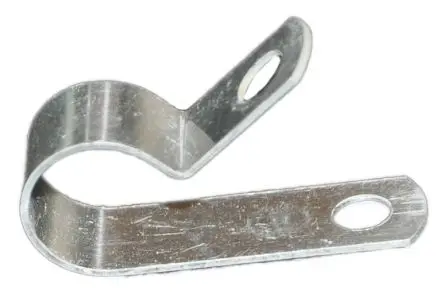 Produktfoto 1 von RS PRO Kabelhalter Schraubbefestigung, Kabel-Ø 11.1 mm Aluminium Silber 9.5mm