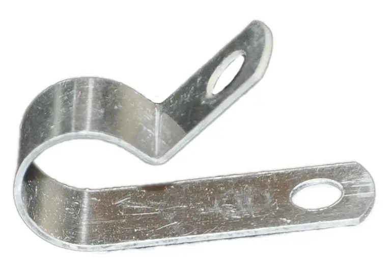 Produktfoto 1 von RS PRO Kabelhalter  zum Schrauben, Kabel-Ø 14.3mm Alu silbern 9,5 mm