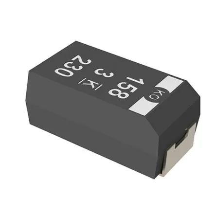 Produktfoto 1 von KEMET T530, Oberfläche Elektrolyt Polymerkondensator 470 μF ±20 % / 6.3V dc, -55 °C → 125 °C