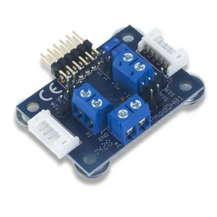 Produktfoto 1 von Digilent DRV8833 Entwicklungskit, PmodDHB1 Modul Halbbrücken-Treiber, für DRV8833 Dual H-Bridge Motortreiber