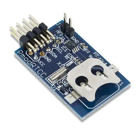 Produktfoto 1 von Digilent Evaluierungskit, Entwicklungskit Microchip MCP79410, Pmod RTCC: Echtzeituhr / Kalender