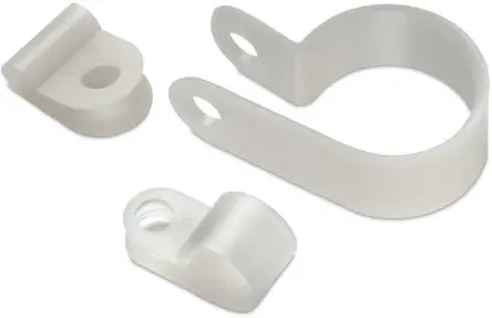 Würth Elektronik WA-CHCL Kabelhalter zum Schrauben, Kabel-Ø 10.2mm Nylon 9,3 mm x 6.2mm