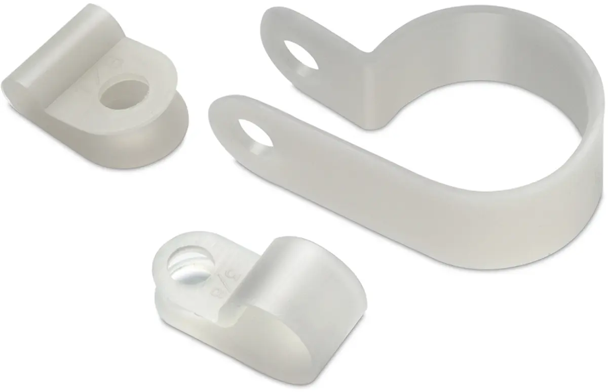 Produktfoto 1 von Würth Elektronik WA-CHCL Kabelhalter  zum Schrauben, Kabel-Ø 8.3mm Nylon 9,5 mm x 8.3mm