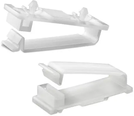 Produktfoto 1 von Wurth Elektronik WA-FCHSN Kabelhalter Einrastbar Nylon 6.6 Natur 19mm x 8.9 mm x 45.5 mm